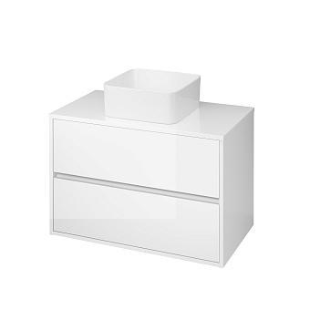 Раковина накладная CERSANIT CREA 35 UM-CRE35/1-oc-S 35х35см