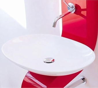 Раковина накладная ArtCeram LA FONTANA LFL001 01 00 42х60см
