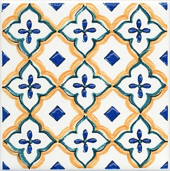 Декор KERAMA MARAZZI Капри STG\A469\5232 майолика 20х20см 1,2кв.м.