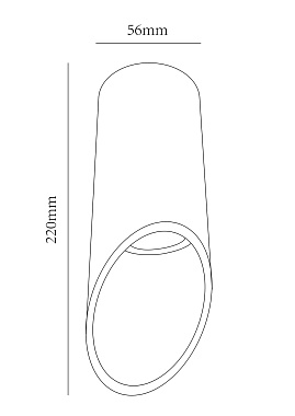 Светильник потолочный Arte Lamp PILON A1622PL-1WH 35Вт GU10