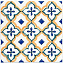 Декор KERAMA MARAZZI Капри STG\A469\5232 майолика 20х20см 1,2кв.м.
