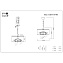Светильник подвесной Evoluce DAHLIA SLE1120-103-05 200Вт E14