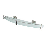Полка в ванную квадратная WASSERKRAFT Rhin K-8744 1-ярусная 13,2х50см хром