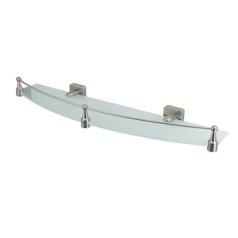 Полка в ванную квадратная WASSERKRAFT Rhin K-8744 1-ярусная 13,2х50см хром