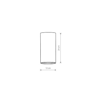 Абажур Nowodvorski Cameleon Barrel thin S 8520 240х120мм зелёный