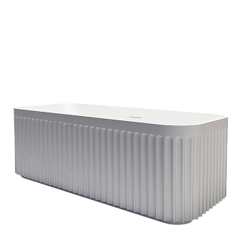 Ванна акриловая Abber AB9411-1.7 170х75см отдельностоящая