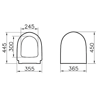 Сиденье для унитаза VITRA 86-003-009 с микролифтом
