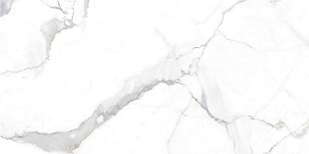 Полированный керамогранит Global Tile Calacatta Imperial_GT GT120606103PR белый 60х120см 1,44кв.м.