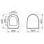 Сиденье для унитаза VITRA 86-003-009 с микролифтом