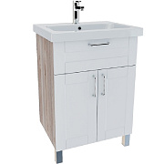 Тумба под раковину напольная IDDIS New Sena NSE60W2i95 43х55,8х81см