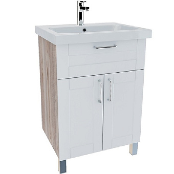 Тумба под раковину напольная IDDIS New Sena NSE60W2i95 43х55,8х81см