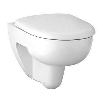 Унитаз подвесной GEBERIT Renova Rimfree 203050000 безободковый без сиденья