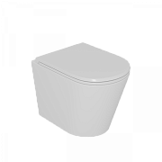 Унитаз подвесной D&K Venice DT1026016 безободковый с микролифтом