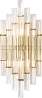 Бра CRYSTAL LUX SARAGOSA SARAGOSA AP2 BRASS/TRANSPARENTE 120Вт E14