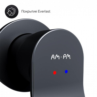 Смеситель для раковины AM-PM X-Joy F85A72622 чёрный