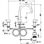 Смеситель для раковины Cisal Less New LN0010602F никель