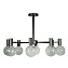 Люстра Loft It Tiara 10045/8 Black 320Вт 8 лампочек G9