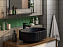 Матовый керамогранит KERAMA MARAZZI Агуста 1333S чёрный натуральный 9,8х9,8см 0,96кв.м.