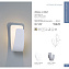 Бра Arte Lamp VIRGOLA A1418AP-1GY 5Вт LED