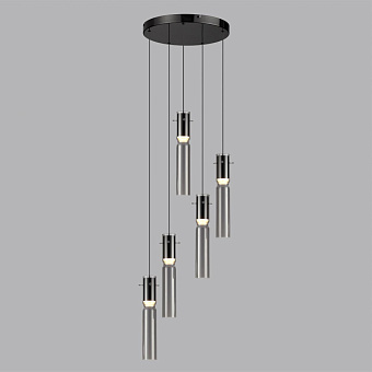 Люстра каскадная Odeon SCROW 5058/25L 25Вт 5 лампочек LED