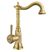 Смеситель для кухни LEMARK Jasmine LM6605B поворотный излив бронза