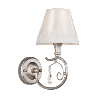 Бра Eurosvet Incanto 60069/1 серебро 40Вт E14