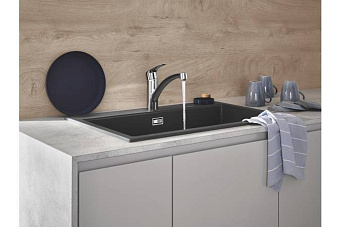 Смеситель для кухни GROHE Eurosmart 33281003 поворотный излив хром
