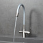 Смеситель для кухни LEMARK Comfort LM3075BN-Silver никель/серебристый