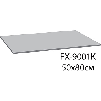 Коврик для ванной FIXSEN Lush FX-9001K 50х70см коричневый