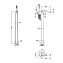 Смеситель для ванны Bongio Stelth 01534OR0DEU золото