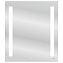 Зеркало CERSANIT LED KN-LU-LED020*70-b-Os 80х70см с подсветкой