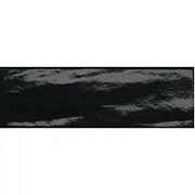 Настенная плитка FAP CERAMICHE Manhattan fKLO Black 30х10см 0,81кв.м. глянцевая