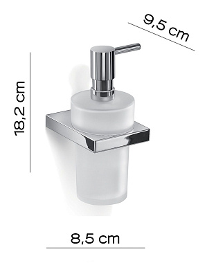 Дозатор Gedy Lanzarote A381(13) хром