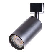 Трековый светильник Arte Lamp RIDGE A1518PL-1BK 35Вт GU10 прозрачный для однофазного трека