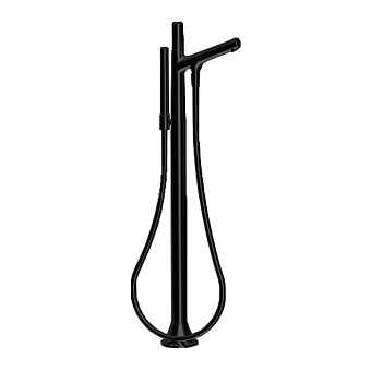 Смеситель для ванны Cisal Vita VI01420040 чёрный (матовый)