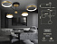 Люстра потолочная Ambrella COMFORT LineTech FL5153 56Вт 4 лампочек LED