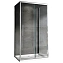 Угловое ограждение Abber Schwarzer Diamant AG30170H-S80-S80 195х80см стекло прозрачное