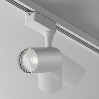 Трековый светильник Maytoni Vuoro TR003-1-6W4K-W-W 6Вт LED белый для однофазного трека