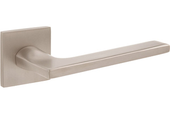 Дверная ручка нажимная Code Deco Slim H-30121-A-NISM никель суперматовый