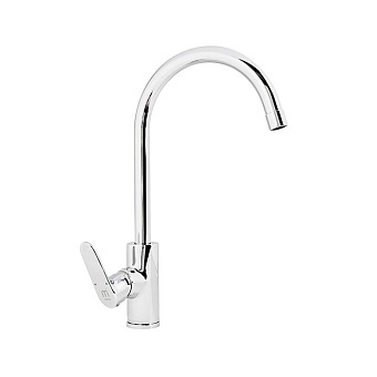 Смеситель для кухни MILARDO Dover DOVSB00M05 поворотный излив хром глянец