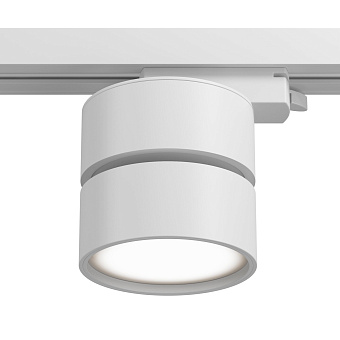 Трековый светильник Maytoni ONDA TR007-1-12W3K-W 12Вт LED белый для однофазного трека