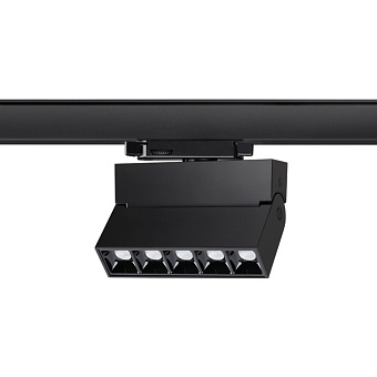 Трековый светильник Novotech PORT 358327 13Вт LED чёрный для трёхфазного трека