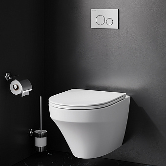 Унитаз подвесной AM-PM Inspire C501700WH безободковый без сиденья