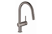 Смеситель для кухни GROHE Minta 32321A02 высокий излив чёрный