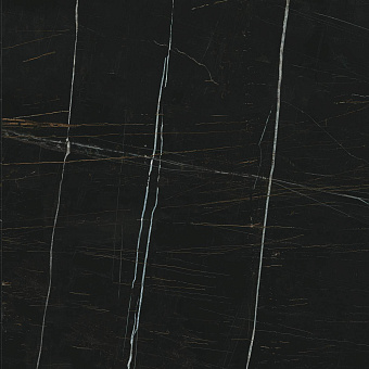 Лаппатированный керамогранит KERAMA MARAZZI Греппи SG642122R чёрный обрезной лаппатированный 60х60см 1,8кв.м.