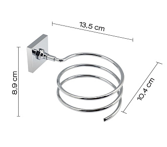 Держатель для фена Gedy Fuji FJ55(13) хром