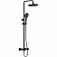 Душевая система VITRA Aquaheat A4720536EXP чёрный