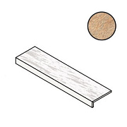 Плитка для ступеней Atlas Concord Италия Trust A3KG Gold elemento L Grip 60х15см 0,09кв.м. рельефная