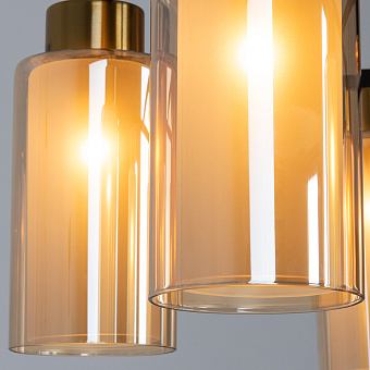 Люстра потолочная Arte Lamp LEO A7027PL-8BK 40Вт 8 лампочек E14