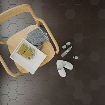 Матовый керамогранит WOW Six 122454 Hexa Graphite 14х16см 0,435кв.м.